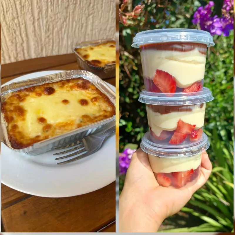 EMPADÃO + BOMBOM DE MORANGO