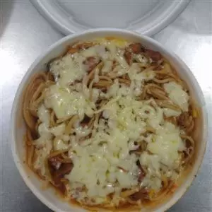 Macarrão Frango/Calabresa. P