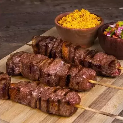 Espetinho de Contra Filé Argentino