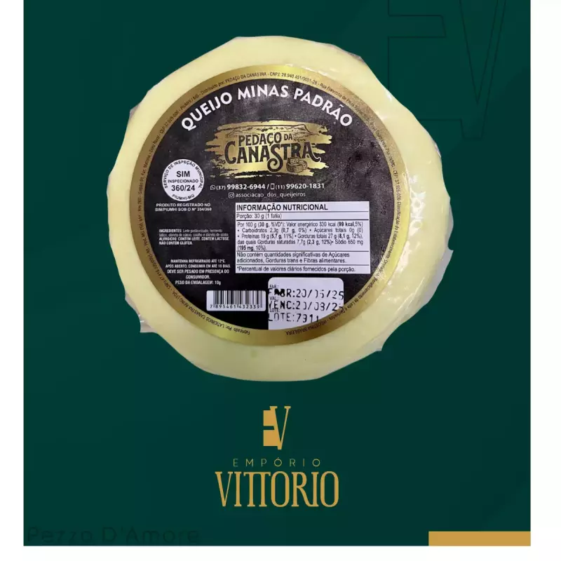 Queijo Minas Padrao