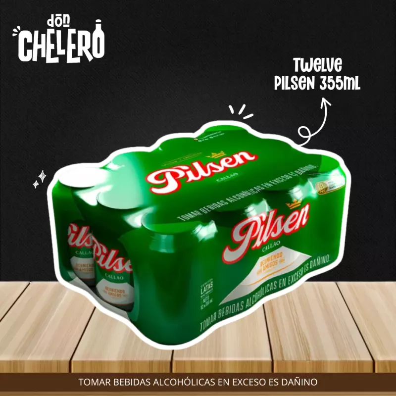 TWELVE PILSEN PILSEN LATA X 355 ML