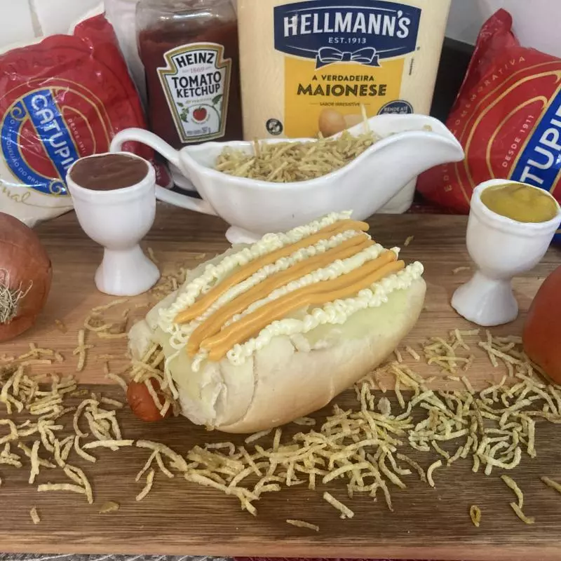 Cachorro quente simples