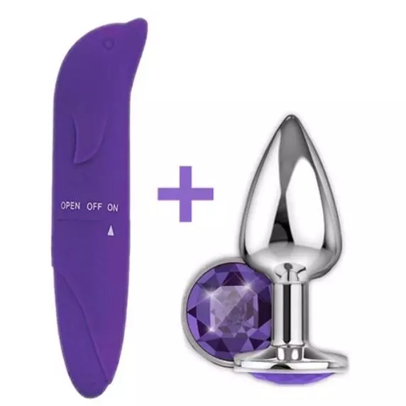 KIT PLUG + GOLFINHO ROXO