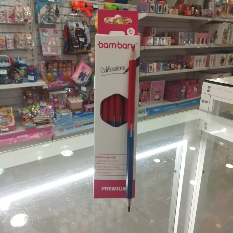 Bicolor hexagonal bambary