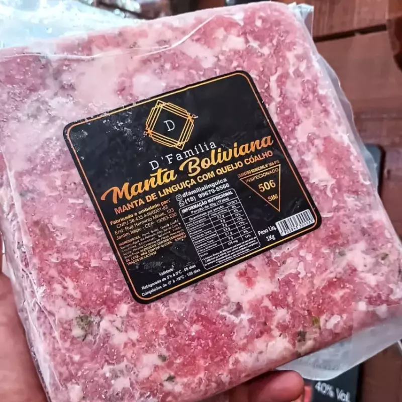 Manta Boliviana Coalho 1 Kg