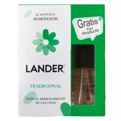 Removedor Lander 55ml + base endurec
