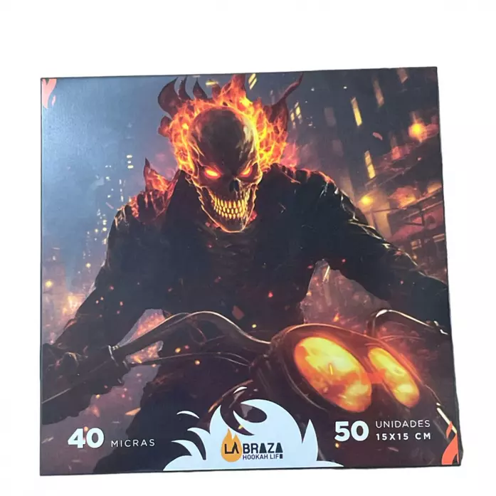 PAPEL ALUMINIO LABRAZA COM 50 FOLHAS