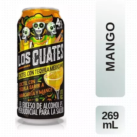 Coctel Los Cuates Mango 269mL