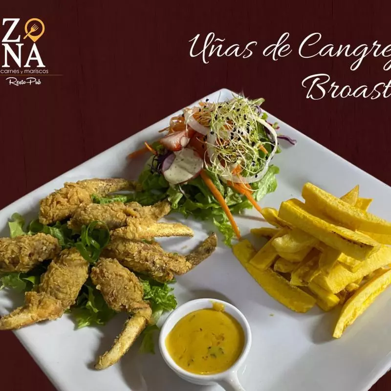 Uñas de Cangrejo Broaster