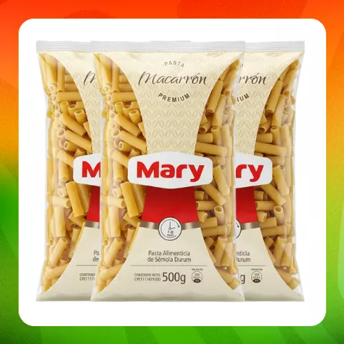 Bulto Mary Macarrón Premium 500g