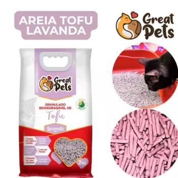 Areia Tofu Lavanda 2kg