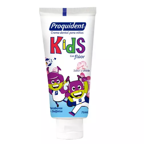 Crema Dental proquident kids con flu