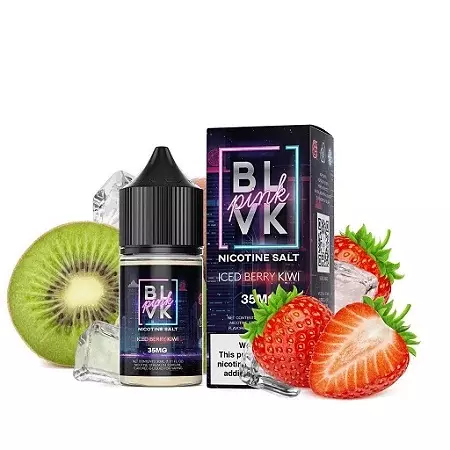 BLVK 50MG 30ML Iced Berry Kiwi