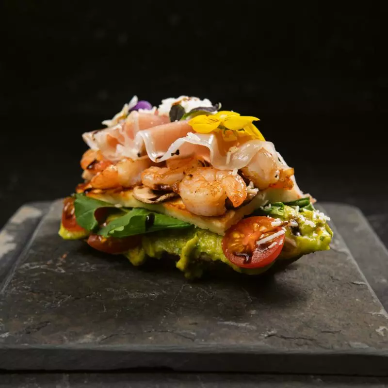 Bruschetta Camarón - Pasabocas