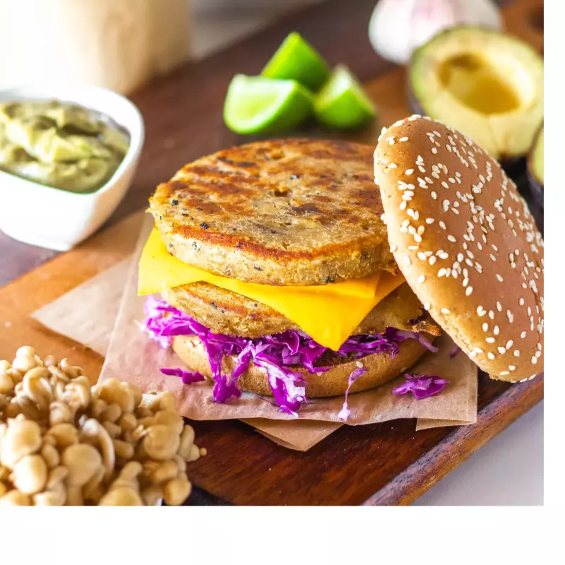 Hamburguer de Cogumelos