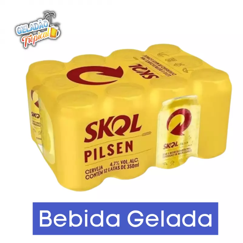 Fardo Skol c/12 350ml