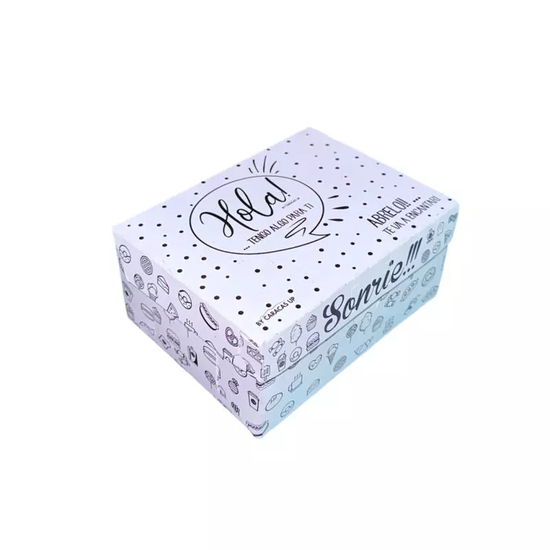Cajas Hola Blanca