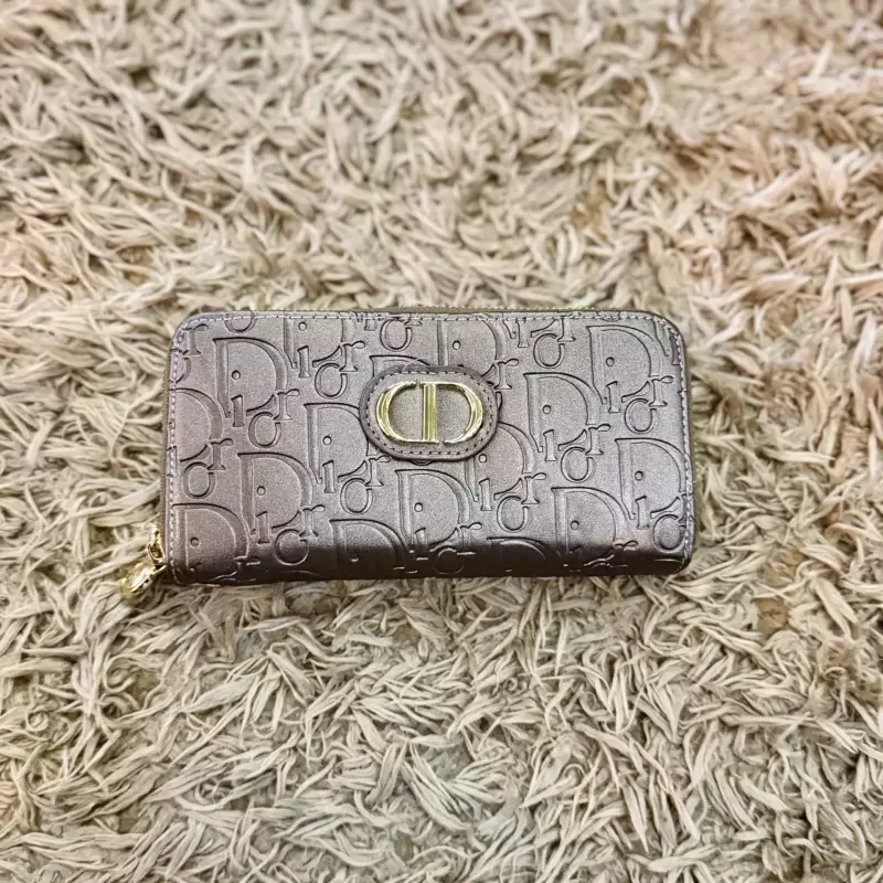 BILLETERA DIOR BRONCE