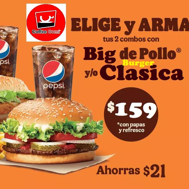 Elije y Arma 2X159.(Papas+refresco)