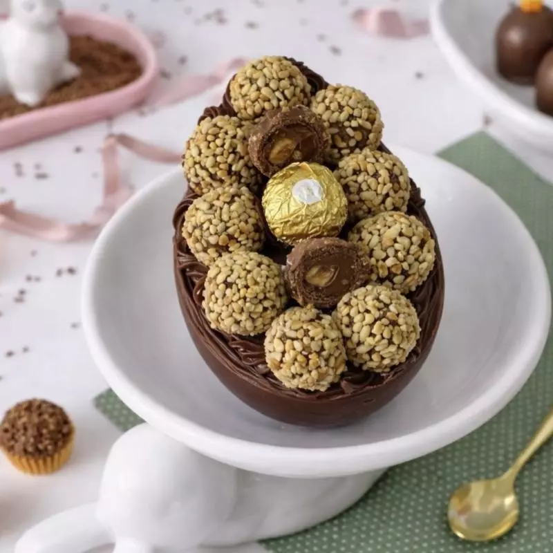 OVO DE COLHER CROCANTE REAL 350G