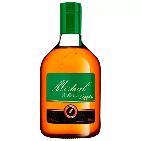 Pisco Mistral Apple 35° de 750 ml
