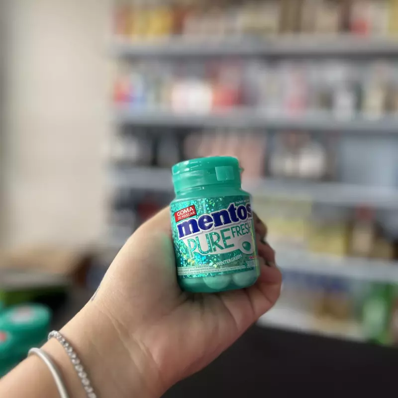 MENTOS CHICLETE 28UN FRESH VERDE