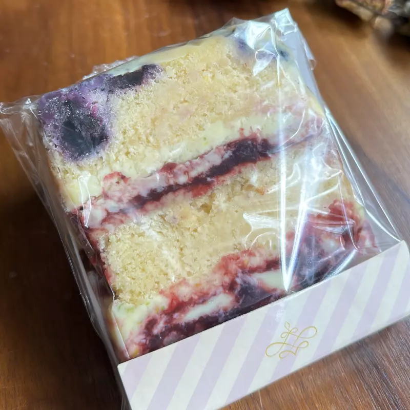 Limão siciliano com blueberries