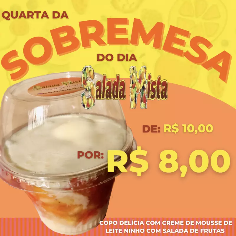Copo Delícia PROMO