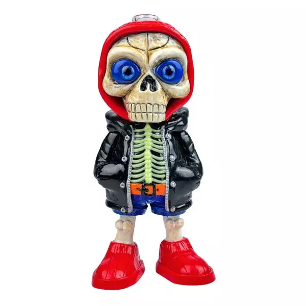 BONG ABDUZIDO GOLD ANIME SKULL