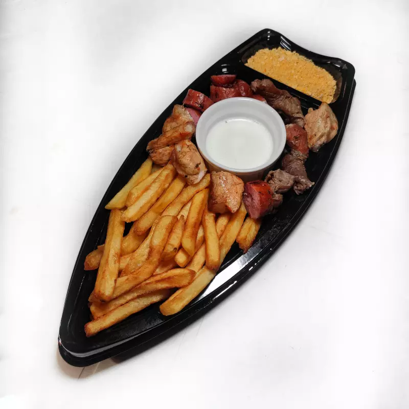 Barca de churrasco P