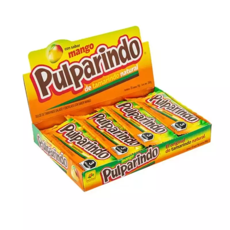 Pulparindo mango x 20 unidades