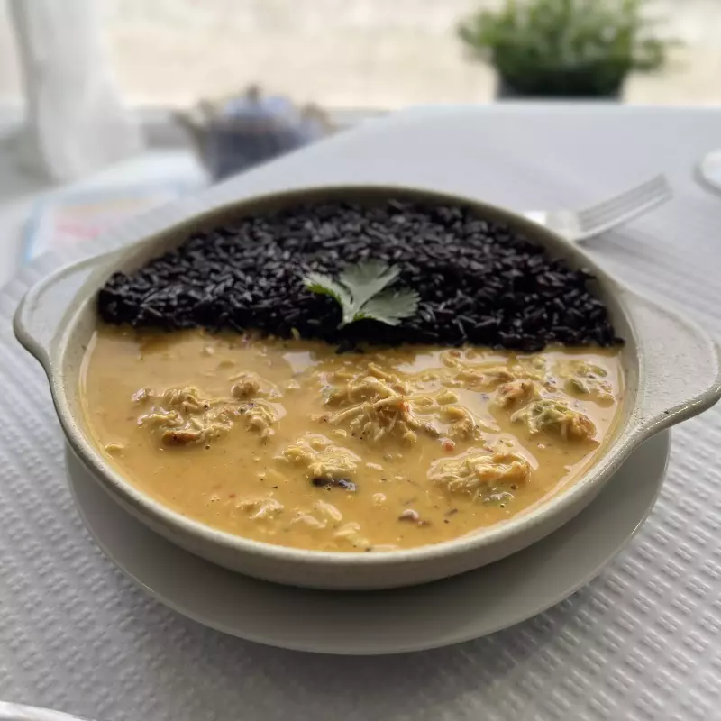 Bobó de Frango ao Sabor do Mar Negro