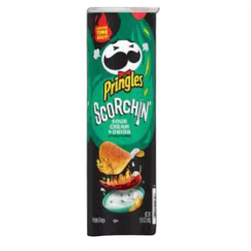 PAPAS PRINGLES SCORCHIN SOUR CREAM
