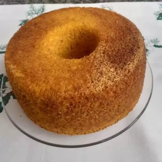 Bolo de Abóbora c/Fubá/Coco (Marli)