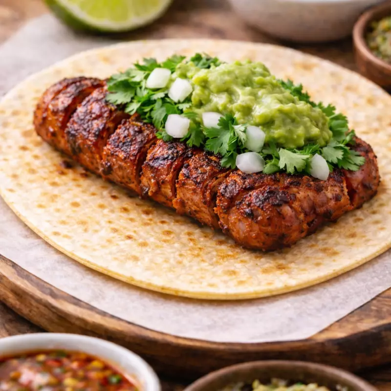Taco de longaniza