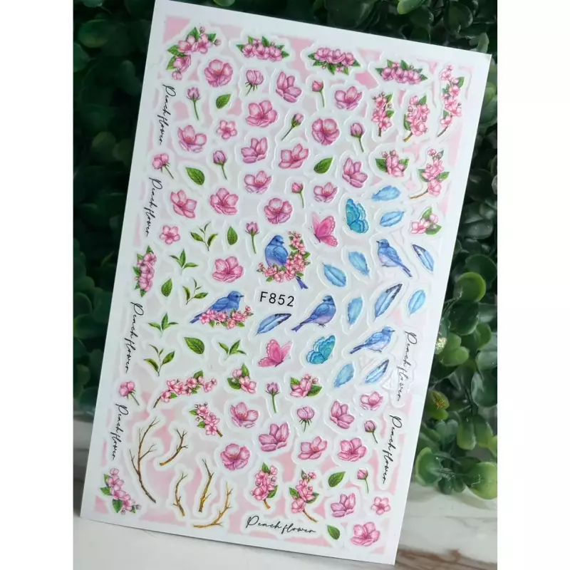 Cartela Adesivo F852