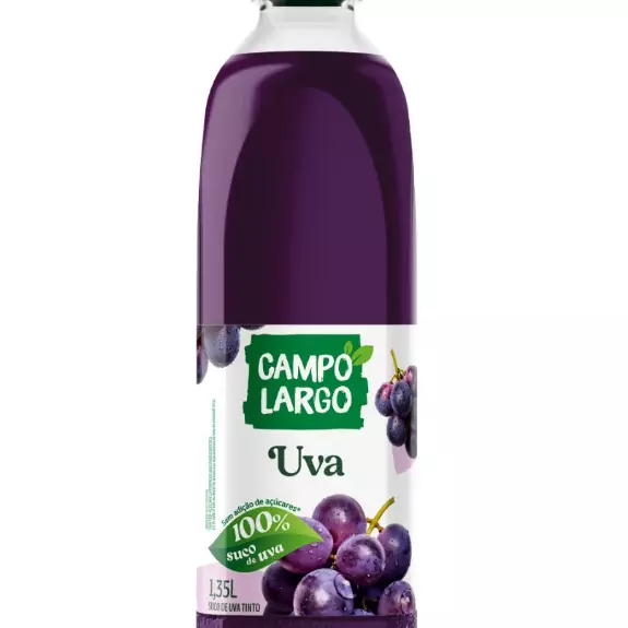 Campo Largo Suco de Uva 100% 1,35L