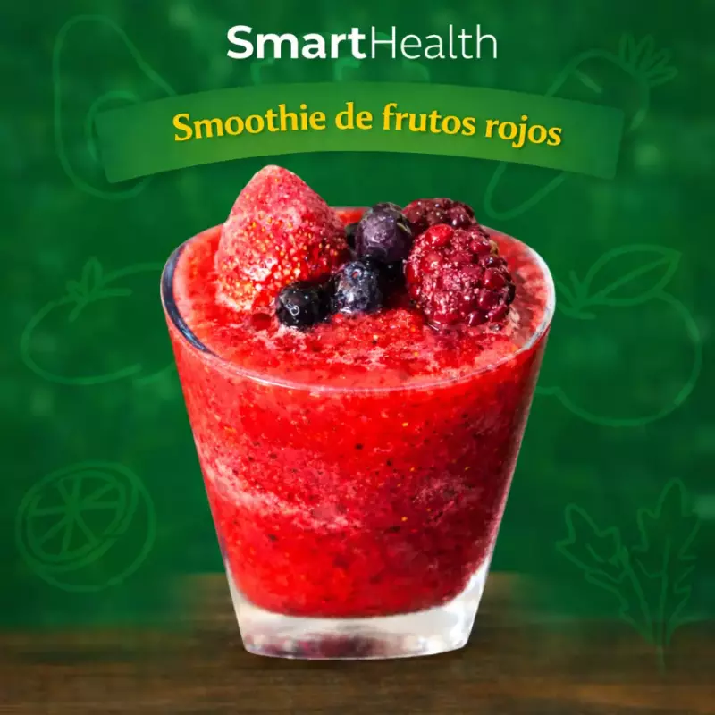 Smoothie de Frutos Rojos