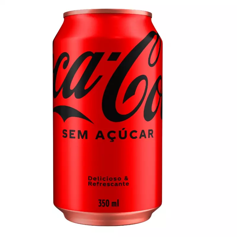 Coca Lata sem açúcar