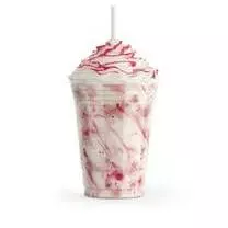 frappe fresa con crema.