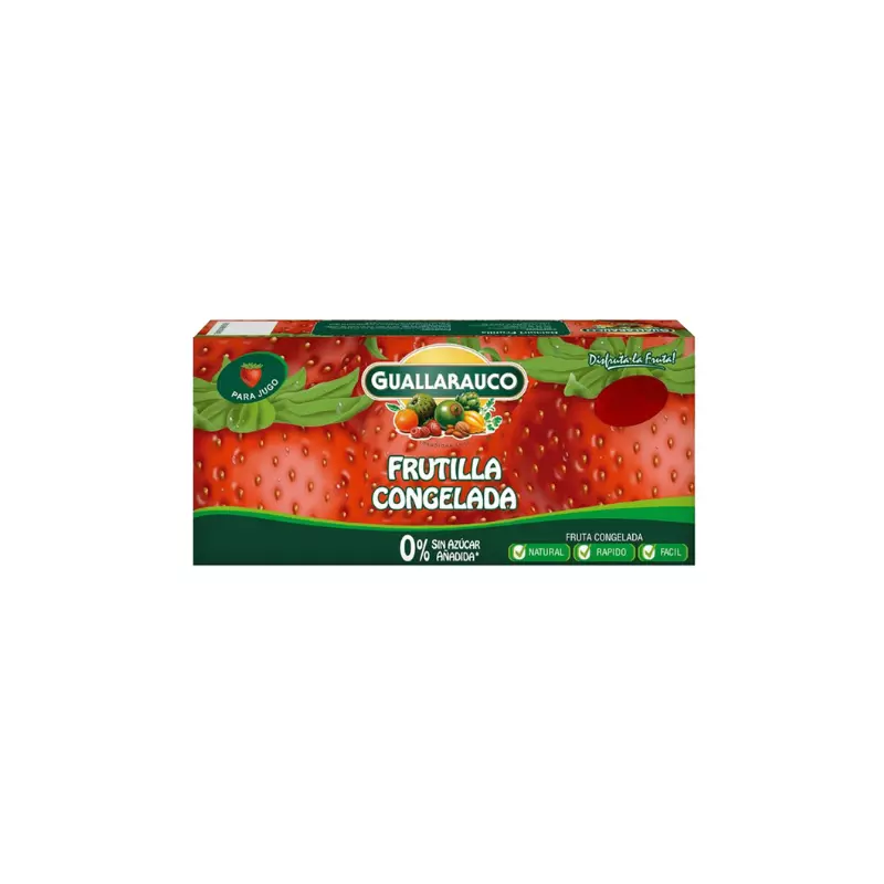 Pulpa de Frutilla Congelado Guallara