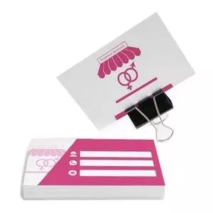 CARTÃO D VISITA 25 UNIDADES SENSUAL