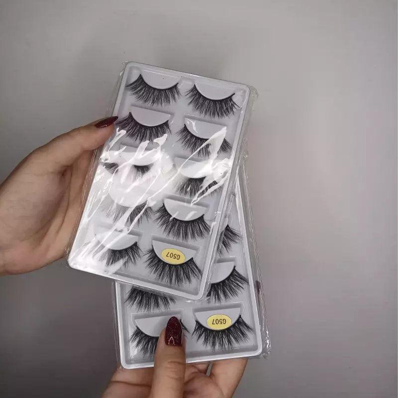 MEISHENJIE Pestañas Visón 3D