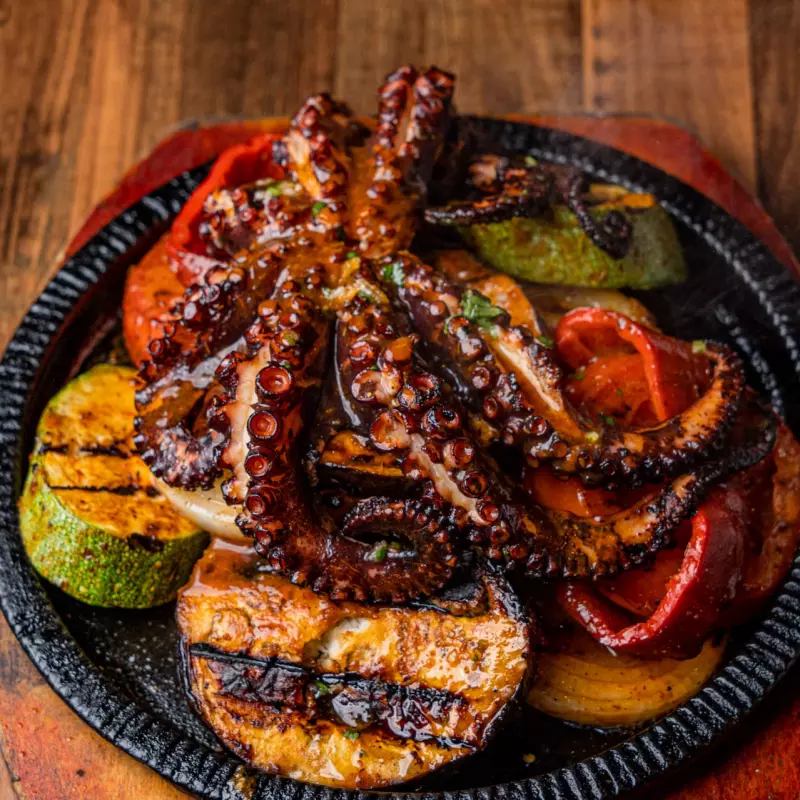 Pulpo a las Brasas