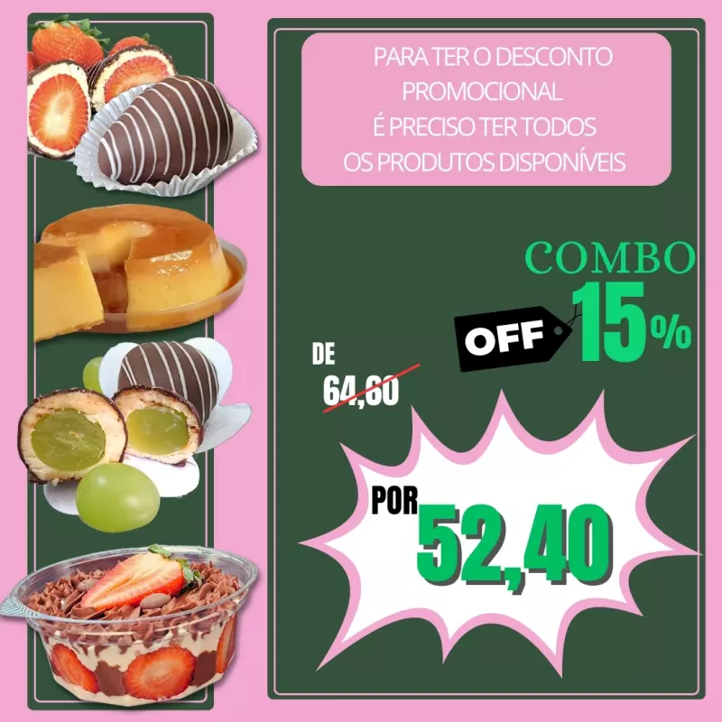 Combo #2 - Sobremesas