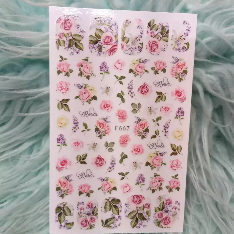 Calcomanía 3D (F667)