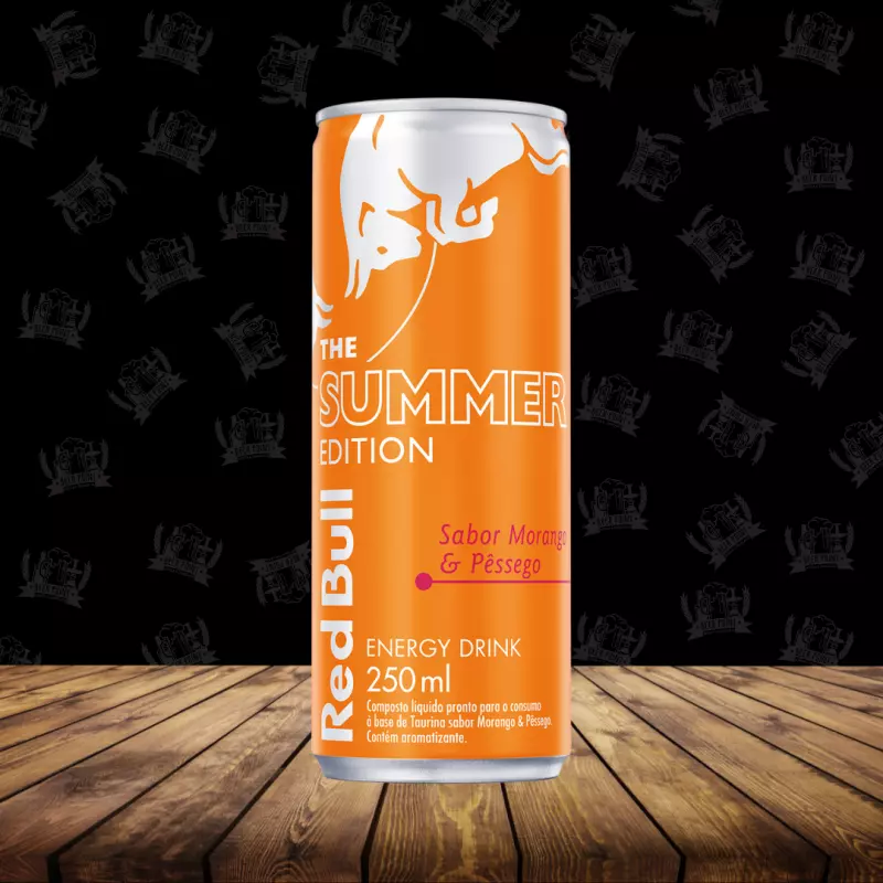 Red Bull Morango e Pessêgo 250ml