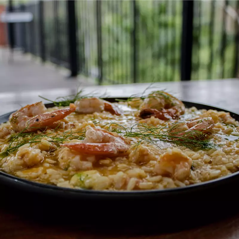 Risoto De Camarão