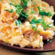 Risoto de Palmito com Filé de Frango