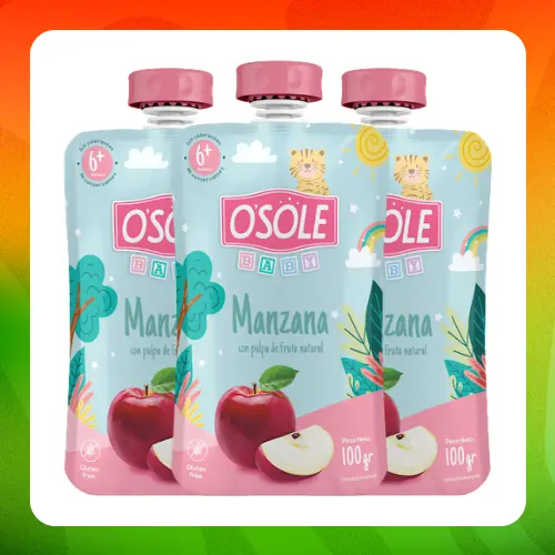 Bulto Osole Compota Manzana 100g